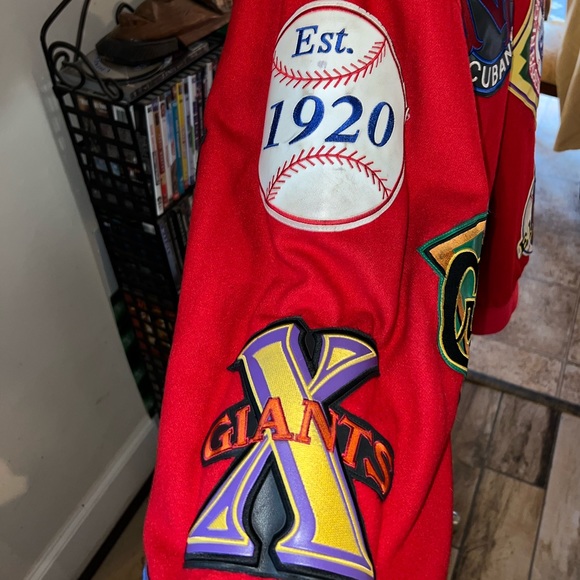JH Negro LEAGUE Varsity PATCH Jacket - Picture 10 of 16